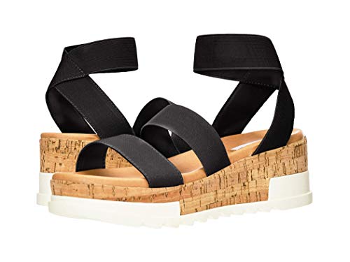 Steve Madden Frauen Platform Sandalen Schwarz Groesse 10 US /41.5 EU von Steve Madden