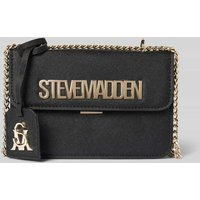 Steve Madden Handtasche mit Label-Applikation Modell 'BSTAKES' in Black, Größe One Size von Steve Madden