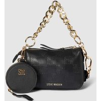 Steve Madden Handtasche mit Label-Muster Modell 'Bminiroy' in Black, Größe One Size von Steve Madden