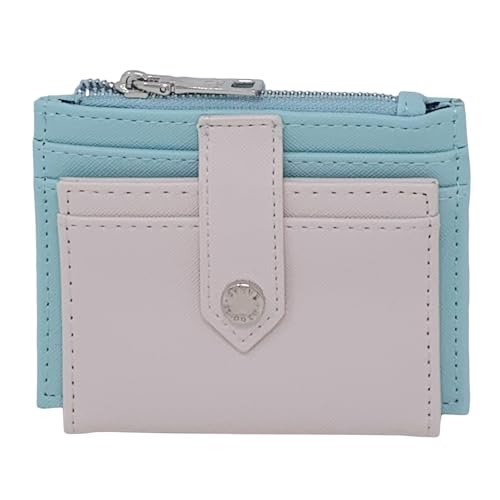 Steve Madden Hayden Geldbörse, Mint/Off-White Saffiano, Einheitsgröße, Steve Madden Damengeldbörse von Steve Madden