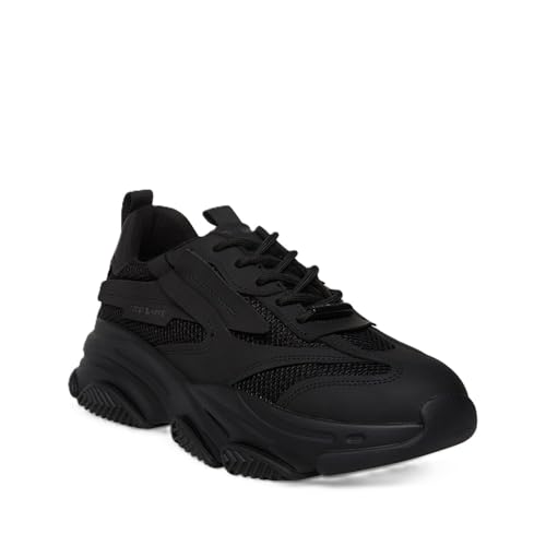 Steve Madden Herren Possess Sneaker, Schwarz, 41 EU von Steve Madden