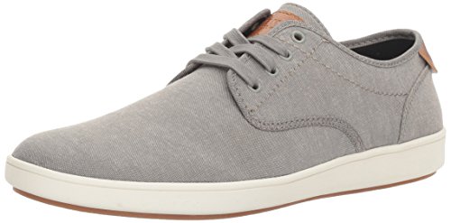 Steve Madden Herren Fenta Modischer Sneaker, Grauer Stoff, 41 EU von Steve Madden