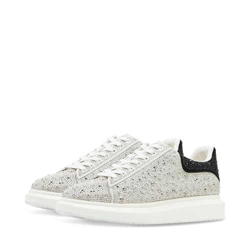 Steve Madden Herren Icebox Sneaker, Silber, Mehrfarbig, 41 EU Steve Madden Herren Icebox Sneaker, Silber, Mehrfarbig, 41 EU von Steve Madden