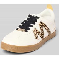 Steve Madden Ledersneaker mit Label-Applikation Modell 'DEGREE' in Offwhite, Größe 41 von Steve Madden