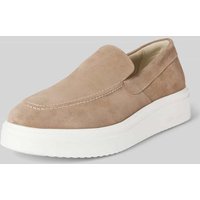 Steve Madden Loafer mit strukturierter Sohle Modell 'FLETCHER' in Taupe, Größe 43 von Steve Madden