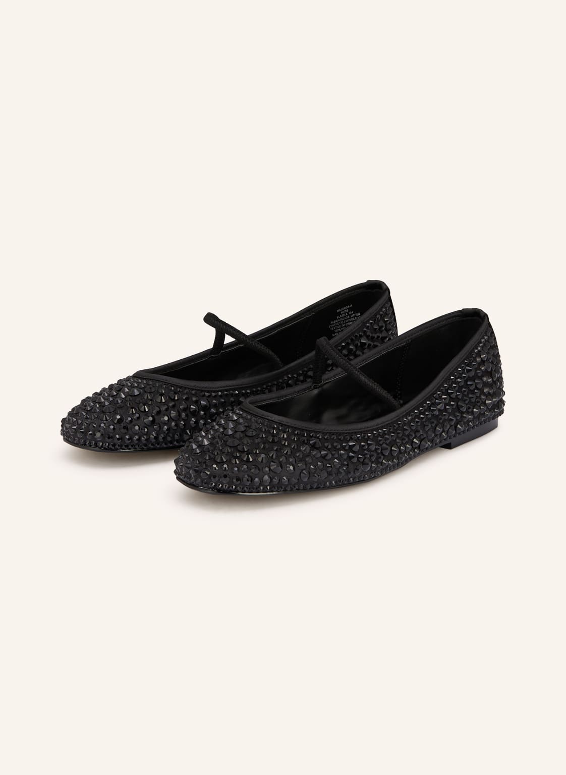 Steve Madden Mary-Jane-Ballerinas Majorca Mit Schmucksteinen schwarz von Steve Madden