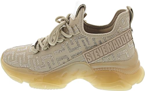 Steve Madden Maxout Damen Sneaker in Beige, Größe 38 von Steve Madden