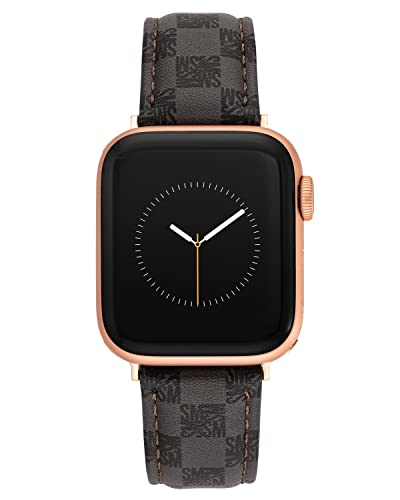 Steve Madden Modisches Armband für Apple Watch, sicher, verstellbar, passend für die meisten Handgelenke, grau, grau Steve Madden Modisches Armband für Apple Watch, sicher, verstellbar, passend für die meisten Handgelenke, grau, grau von Steve Madden