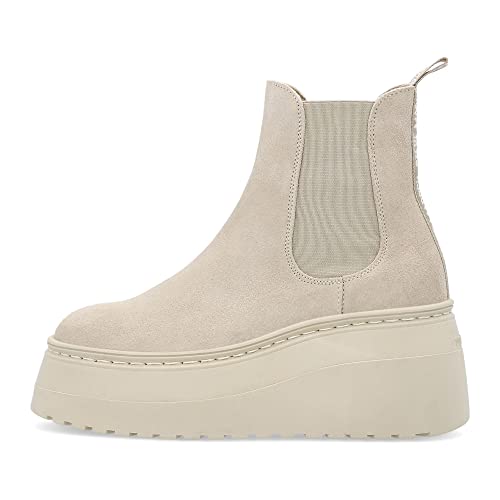 Steve Madden Damen Chelsea Boots Pegasus beige 40 von Steve Madden