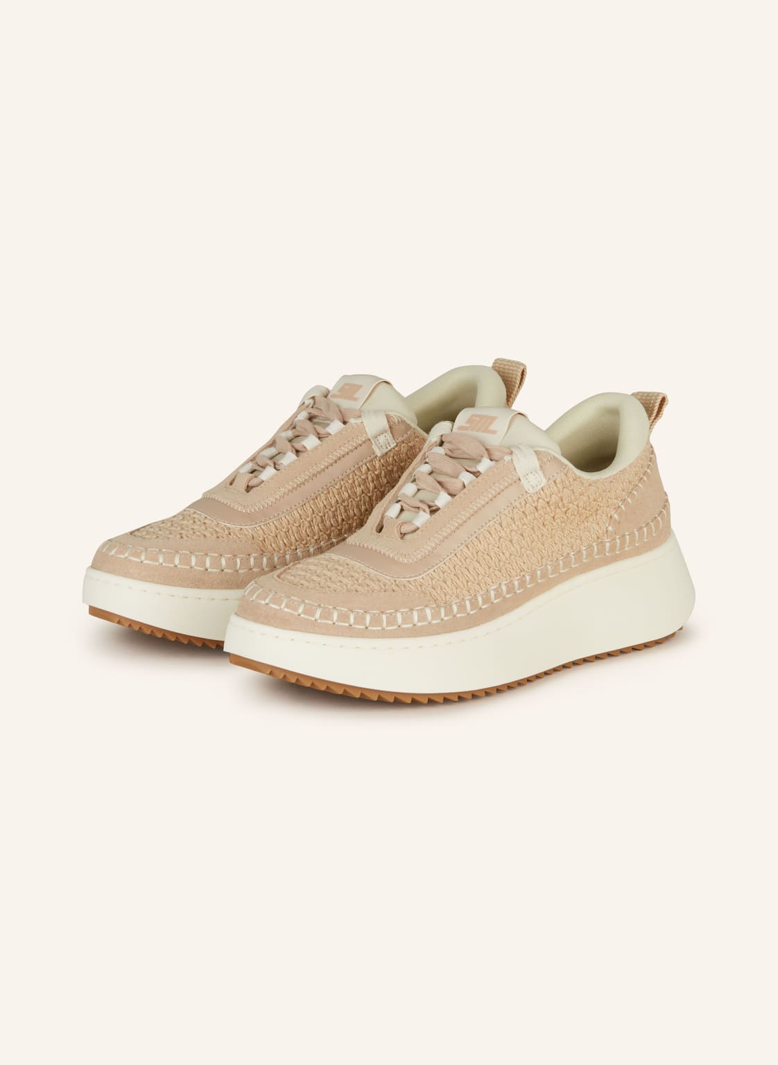 Steve Madden Plateau-Sneaker beige von Steve Madden