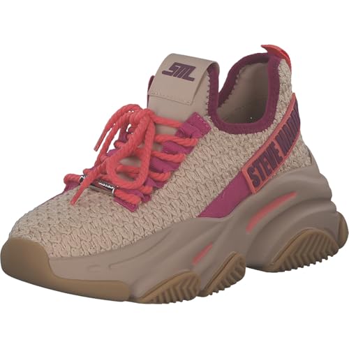 Steve Madden Project SM11002975 Sneaker für Damen - stylische Halbschuhe für den Sommer - Bequeme und leichte Schuhe für Frauen Blush/Coral Multi EU40 von Steve Madden