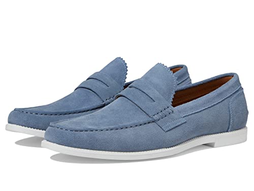 Steve Madden Women's Ramsee Loafer, Blaues Wildleder, 46 EU von Steve Madden