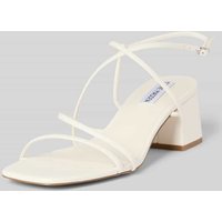 Steve Madden Sandalette mit Blockabsatz Modell 'REMMI' in Weiss, Größe 41 von Steve Madden