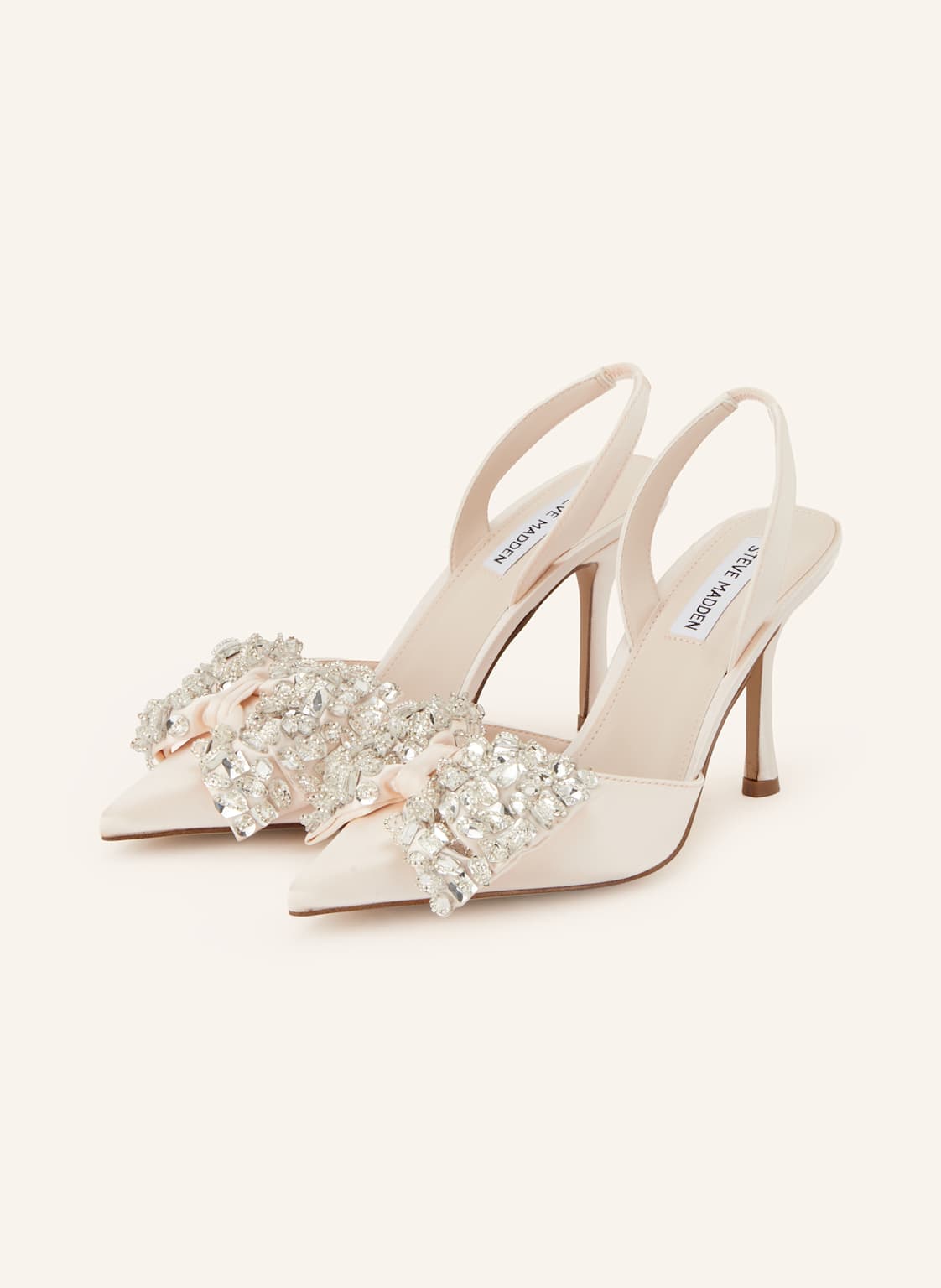 Steve Madden Slingpumps Lovies Mit Schmucksteinen beige von Steve Madden