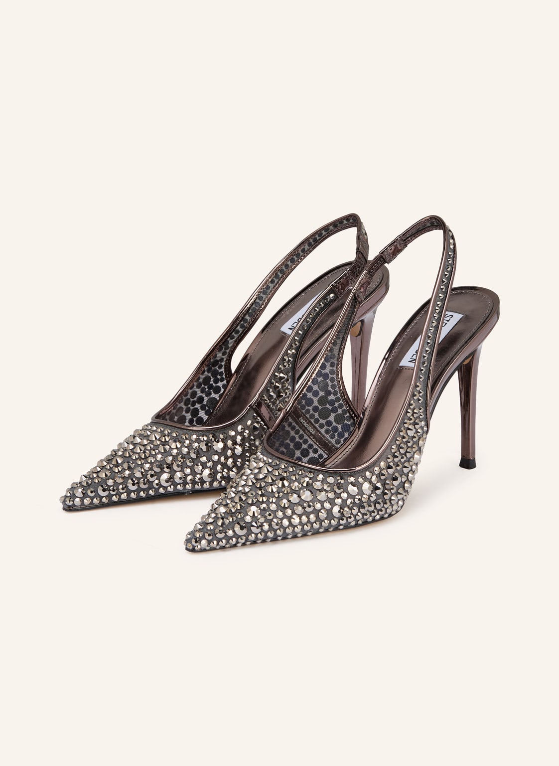 Steve Madden Slingpumps Reyes Mit Schmucksteinen silber von Steve Madden