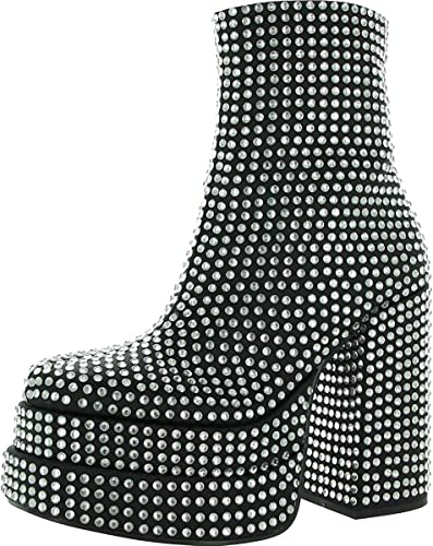 Steve Madden Damen Cobra Mode-Stiefel, Schwarz, 39 EU von Steve Madden