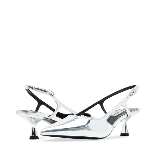 Steve Madden Legaci Pumps für Damen, Silberfolie, 40-41 EU von Steve Madden