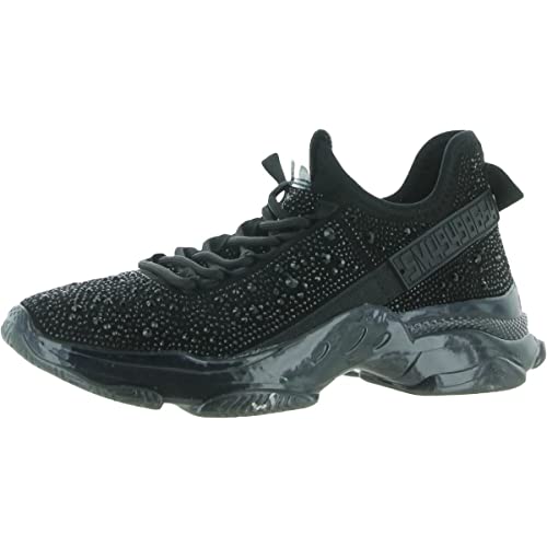 Steve Madden Damen Maxima Sneaker, Schwarz, 40 EU Steve Madden Damen Maxima Sneaker, Schwarz, 40 EU von Steve Madden