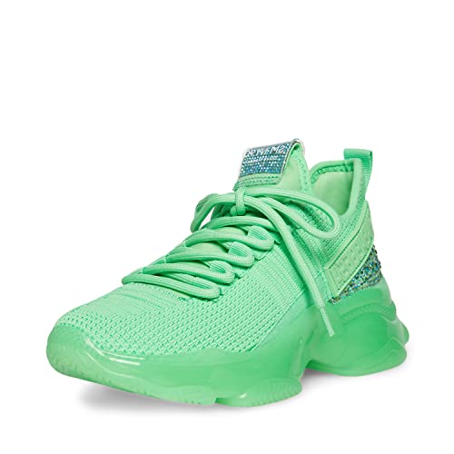 Steve Madden Women's Maxima Sneaker, Light Green von Steve Madden