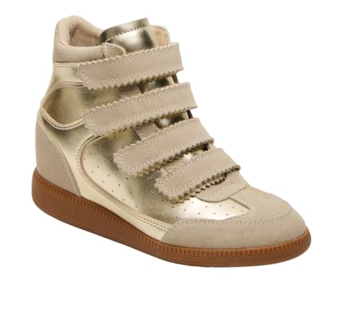 Steve Madden Women's Mustang Sneaker, Gold, 37 EU Steve Madden Women's Mustang Sneaker, Gold, 37 EU von Steve Madden