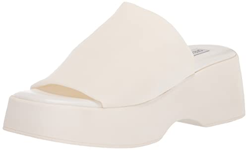 Steve Madden Damen Slinky30 Keilsandale, weiß, 38 EU von Steve Madden