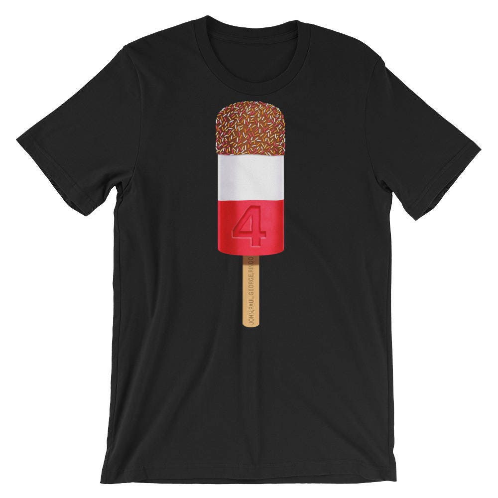 Die Fab 4 T-Shirt Die Fab 4 T-Shirt von SteveAshillustration
