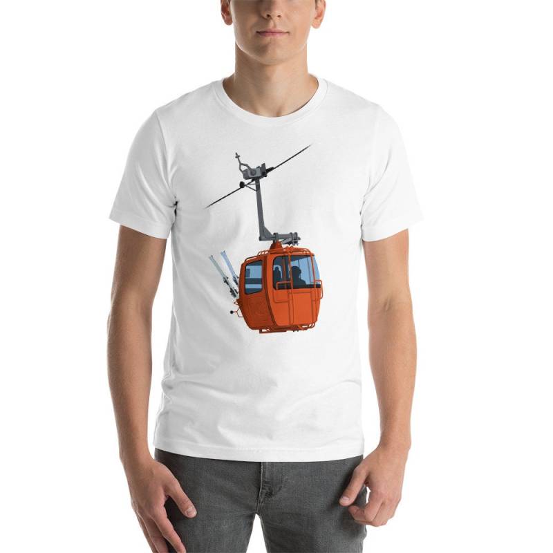 Killington Ski Resort-Kurzarm Unisex T-Shirt von SteveAshillustration