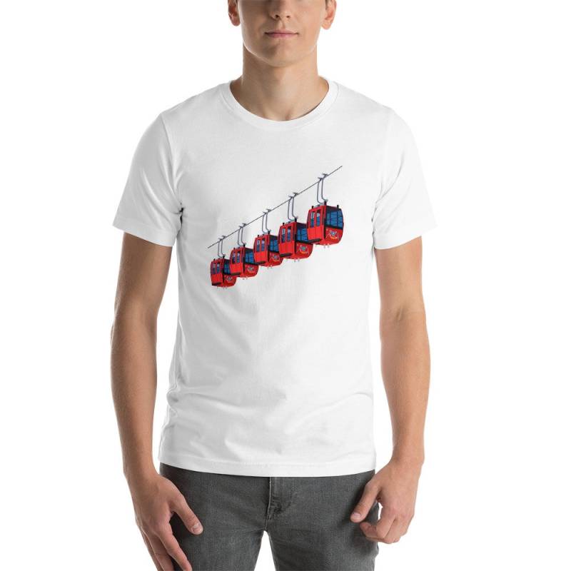 Skicircus Region Österreich Kurzarm Unisex T-Shirt Skicircus Region Österreich Kurzarm Unisex T-Shirt von SteveAshillustration