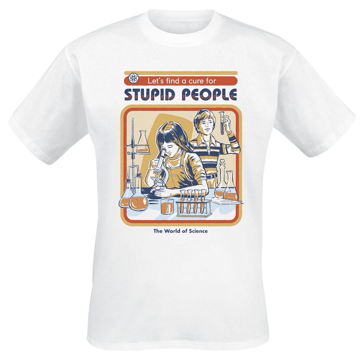 Steven Rhodes A Cure For Stupid People T-Shirt weiß in L Steven Rhodes A Cure For Stupid People T-Shirt weiß in L von Steven Rhodes
