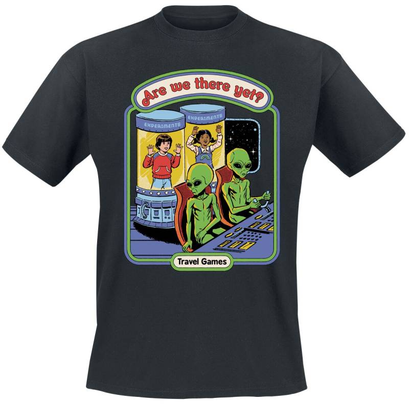 Steven Rhodes Are We There Yet T-Shirt schwarz in XL Steven Rhodes Are We There Yet T-Shirt schwarz in XL von Steven Rhodes