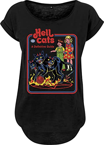 Steven Rhodes Hell Cats Frauen T-Shirt schwarz L von Steven Rhodes