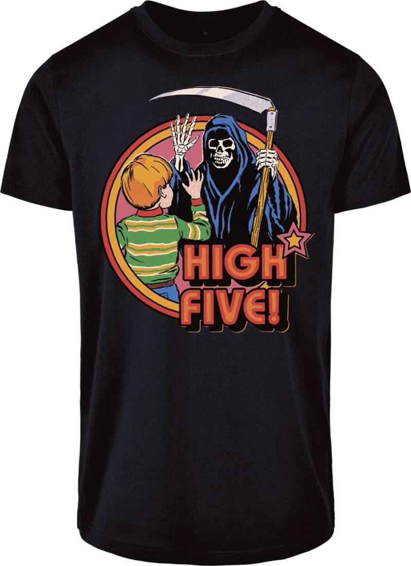 Steven Rhodes High Five T-Shirt schwarz in 3XL von Steven Rhodes