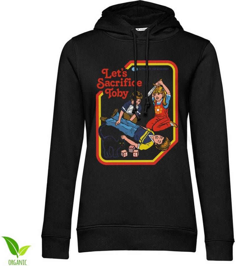Steven Rhodes Hoodie Let's Sacrifice Toby Girly Hoodie von Steven Rhodes