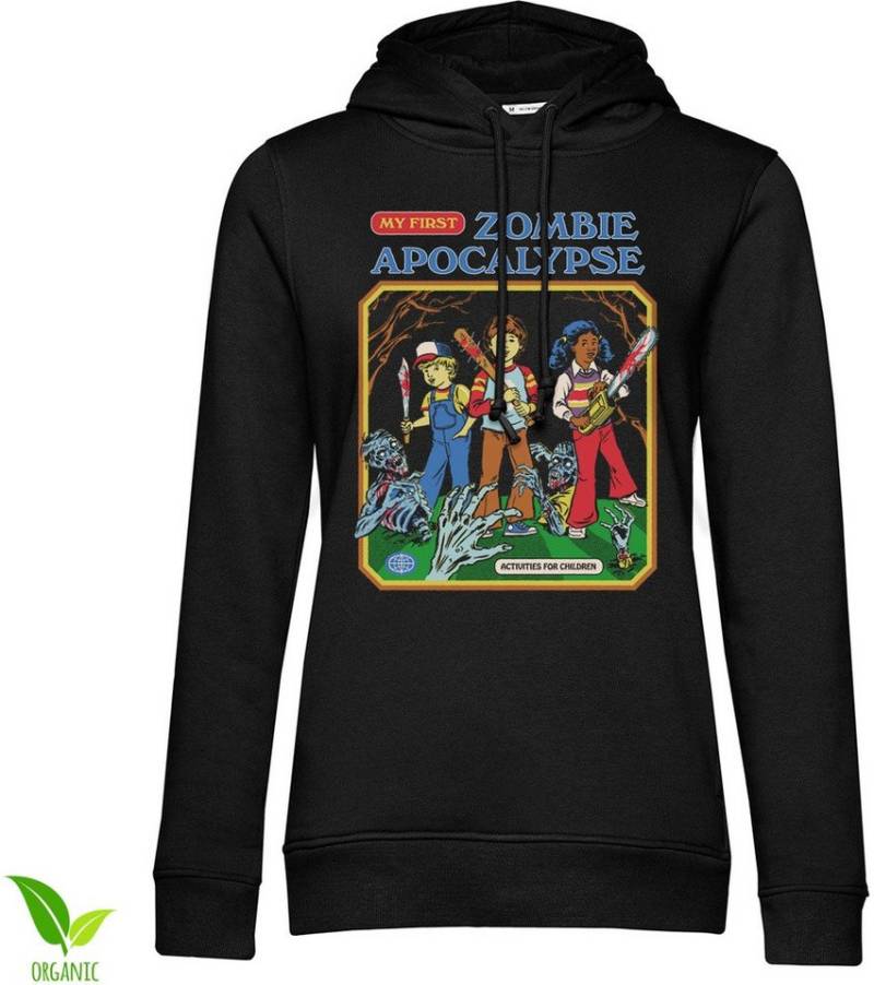 Steven Rhodes Hoodie My First Zombie Apocalypse Girly Hoodie von Steven Rhodes