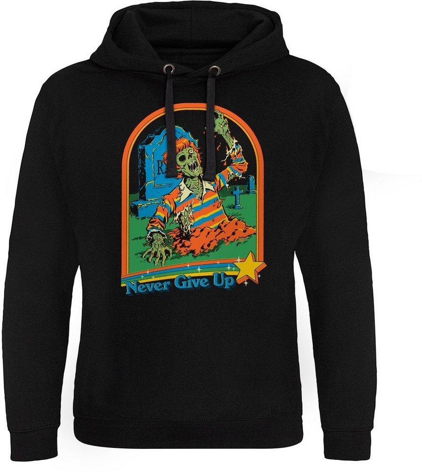 Steven Rhodes Hoodie Steven Rhodes - Never Give Up Epic Hoodie von Steven Rhodes