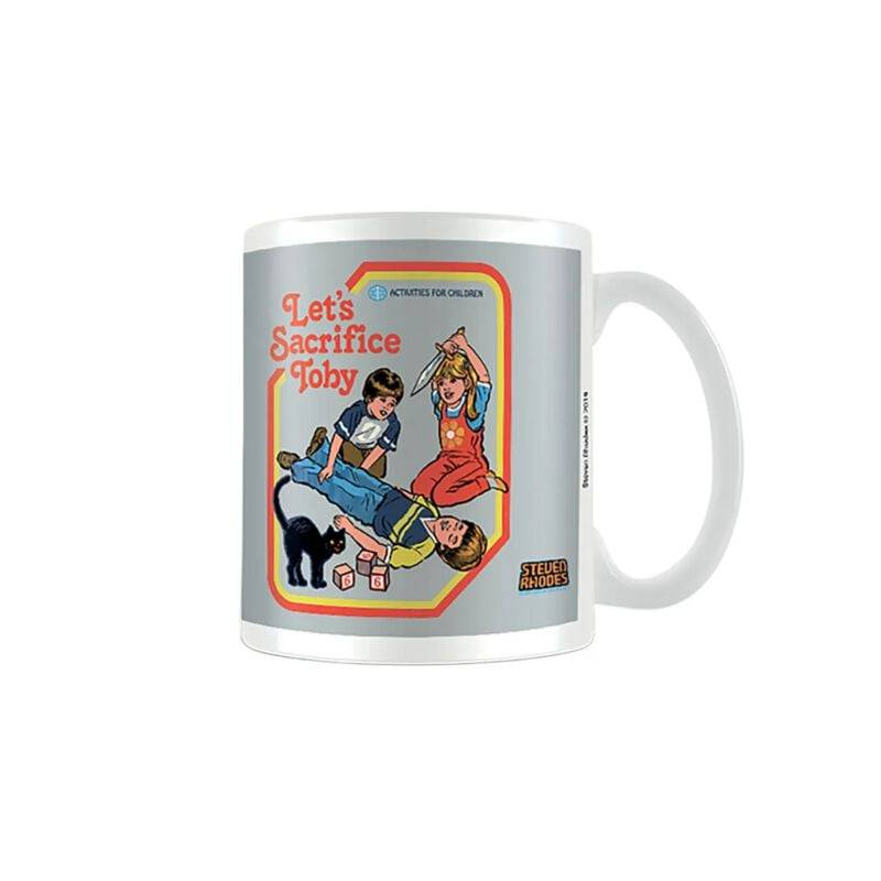 Steven Rhodes Let's Sacrifice Toby Tasse weiß von Steven Rhodes