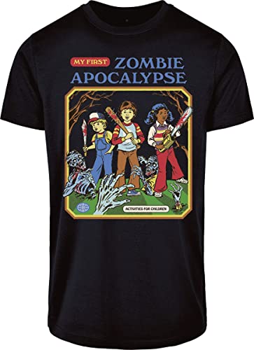 Steven Rhodes My First Zombie Apocalypse Männer T-Shirt schwarz M von Steven Rhodes