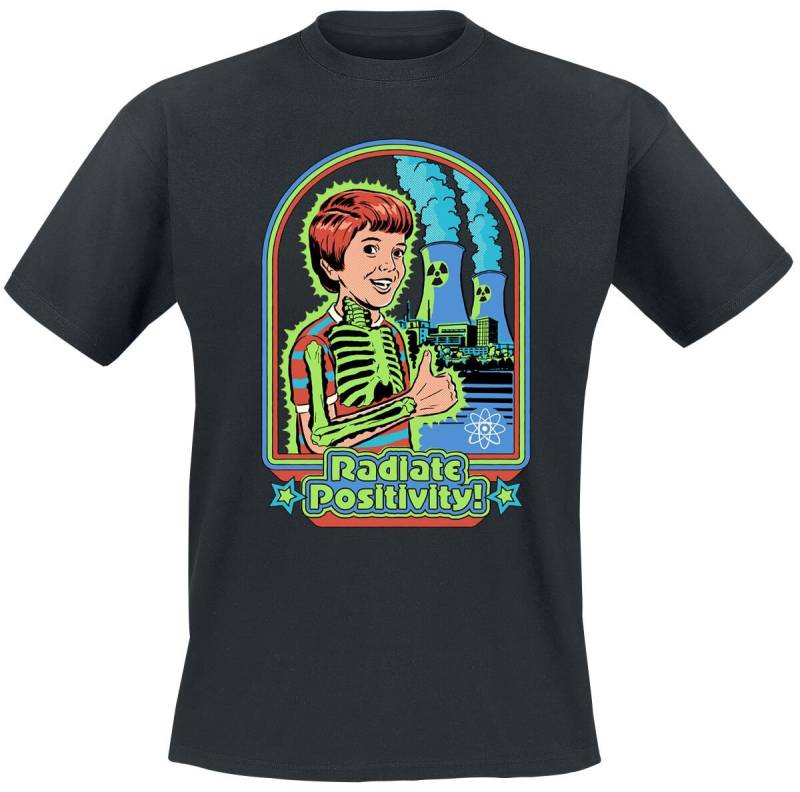 Steven Rhodes Radiate Positivity T-Shirt schwarz in M Steven Rhodes Radiate Positivity T-Shirt schwarz in M von Steven Rhodes