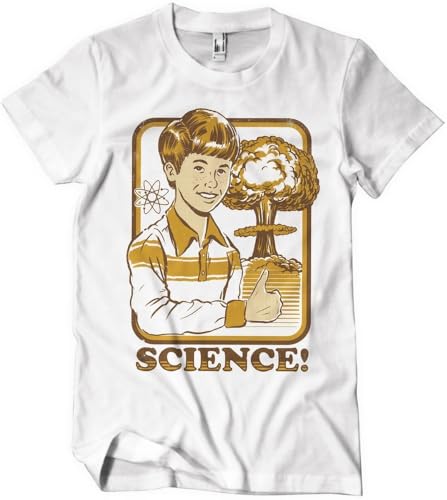 Steven Rhodes Science! T-Shirt White-XL von Steven Rhodes