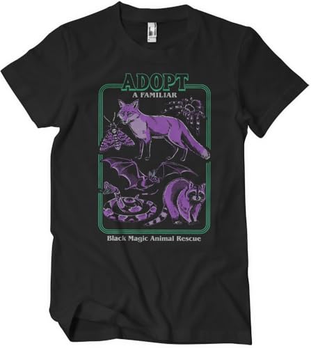 Steven Rhodes T-Shirt Adopt A Familiar 2 T-Shirt DTR-1-SR120-DTF891 Black-XXL von Steven Rhodes