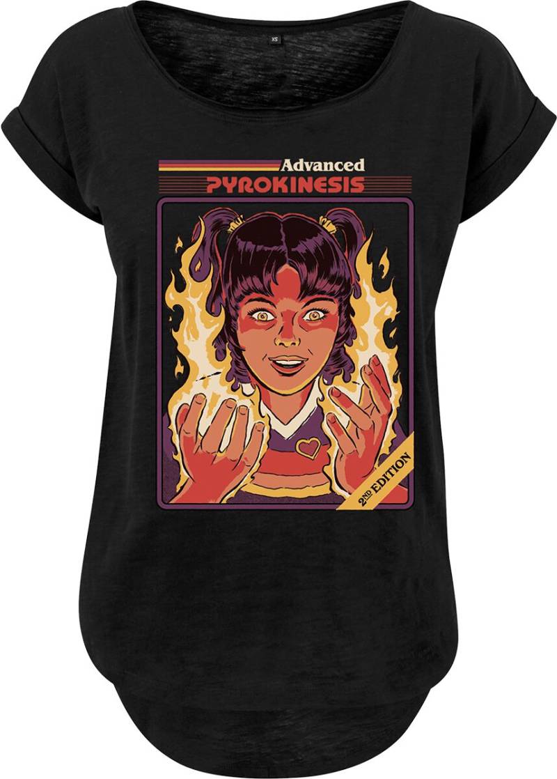 Steven Rhodes T-Shirt - Advanced Pyrokinesis - M bis XXL - für Damen - Größe M - schwarz von Steven Rhodes