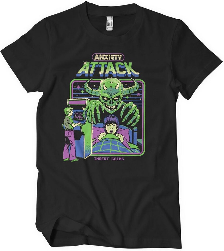 Steven Rhodes T-Shirt Anxiety Attack T-Shirt von Steven Rhodes