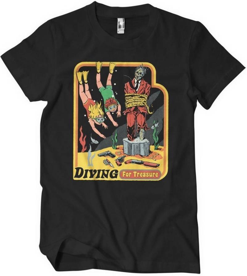 Steven Rhodes T-Shirt Diving For Treasure T-Shirt von Steven Rhodes