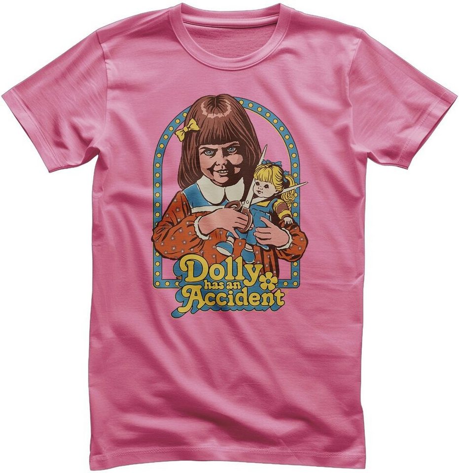 Steven Rhodes T-Shirt Dolly Has An Accident T-Shirt von Steven Rhodes