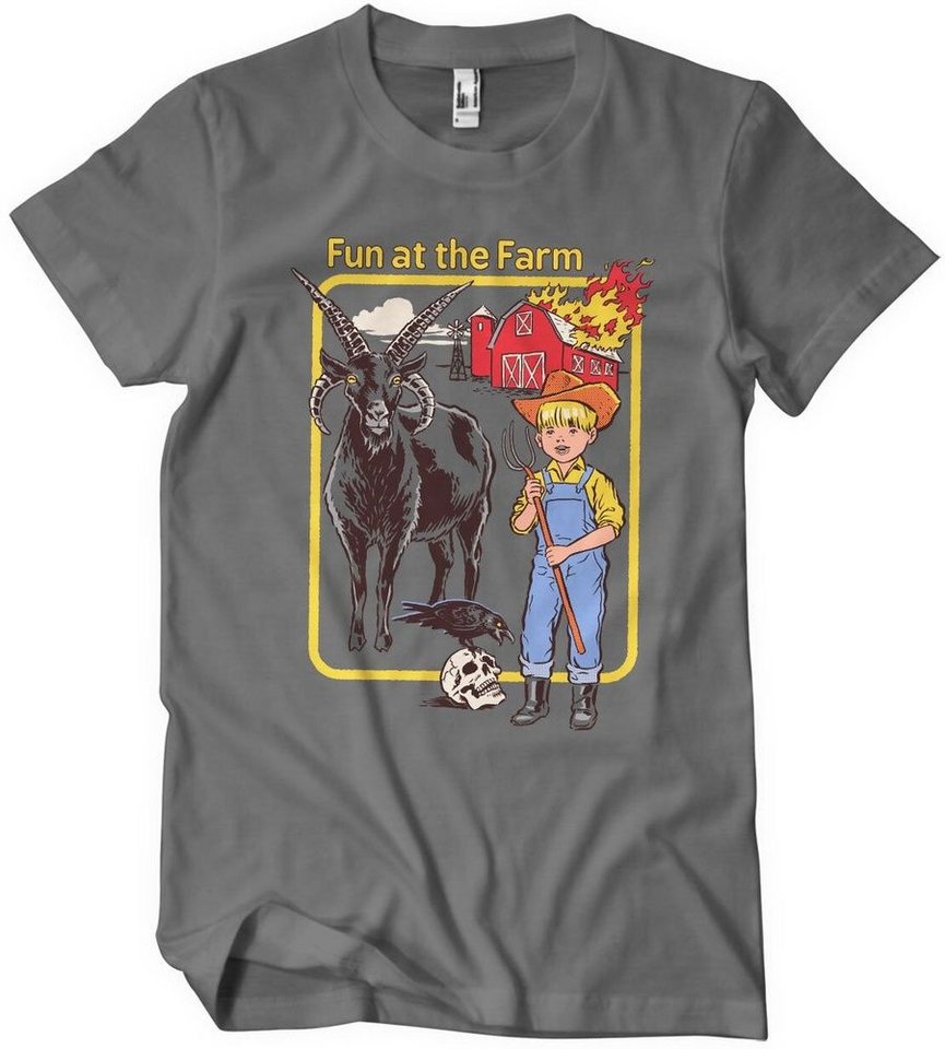 Steven Rhodes T-Shirt Fun At The Farm T-Shirt von Steven Rhodes