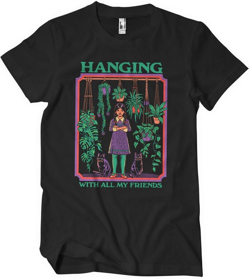 Steven Rhodes T-Shirt Hangning With All My Friends T-Shirt von Steven Rhodes