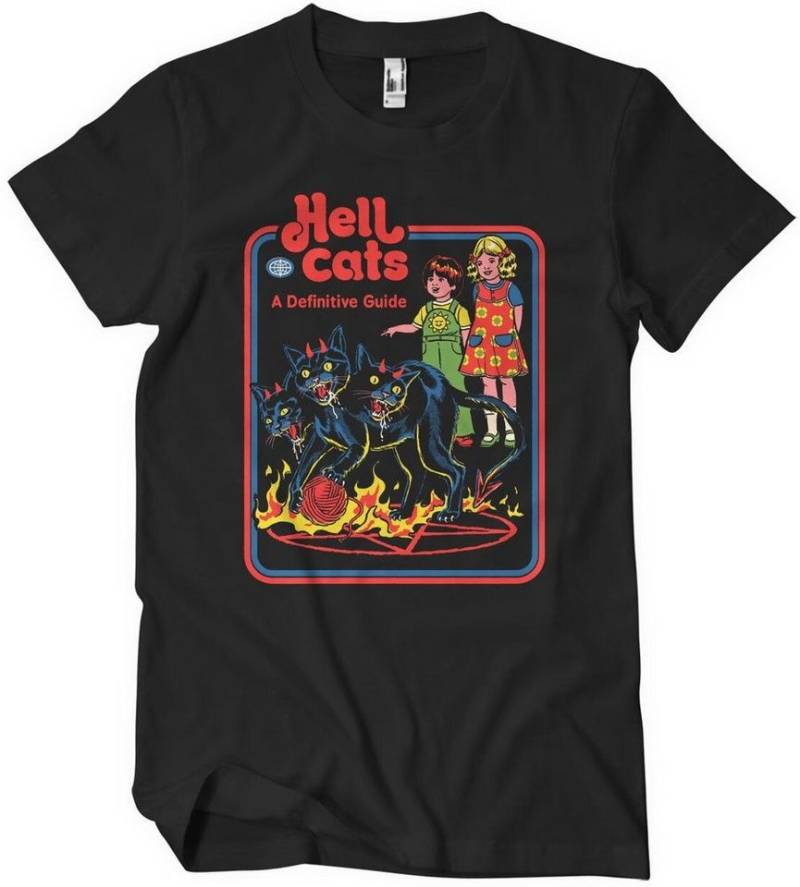 Steven Rhodes T-Shirt Hell Cats A Definitive Guide Big Tall T-Shirt von Steven Rhodes