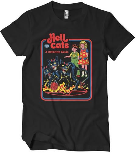Steven Rhodes T-Shirt Hell CatsA Definitive Guide T-Shirt DTR-1-SR112-DTF890 Black-M von Steven Rhodes