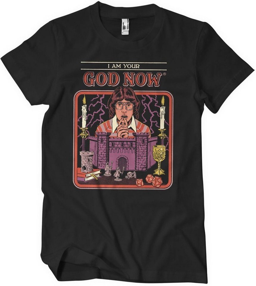 Steven Rhodes T-Shirt I Am Your God Now T-Shirt von Steven Rhodes