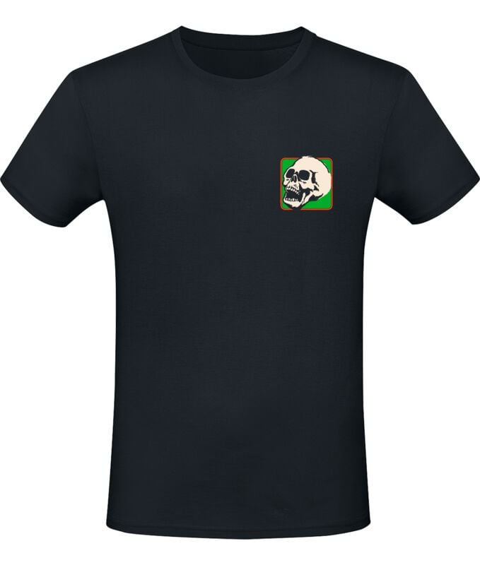 Steven Rhodes T-Shirt - Learn about Recyclng - S bis XXL - für Männer - Größe L - schwarz von Steven Rhodes